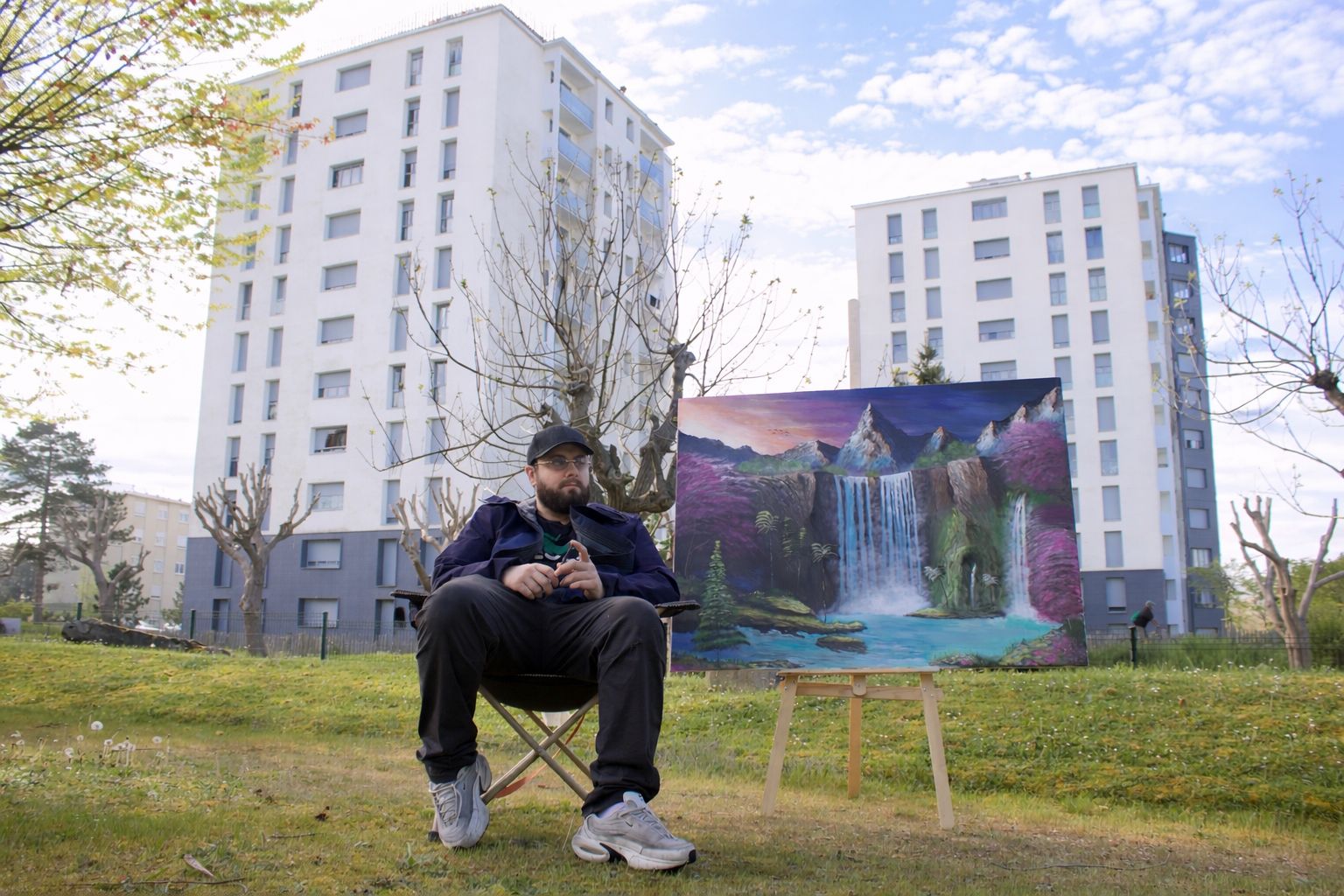 Nabil Karabernou, peintre