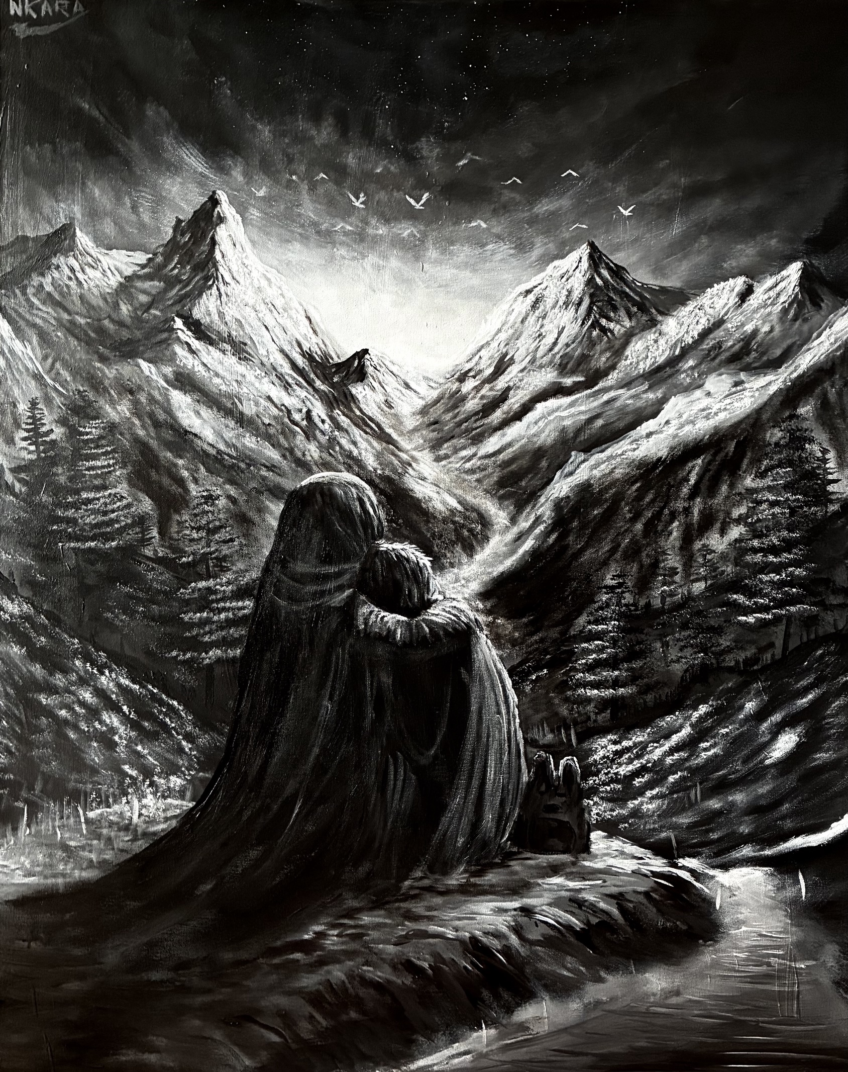 La ou l'infinie se partage