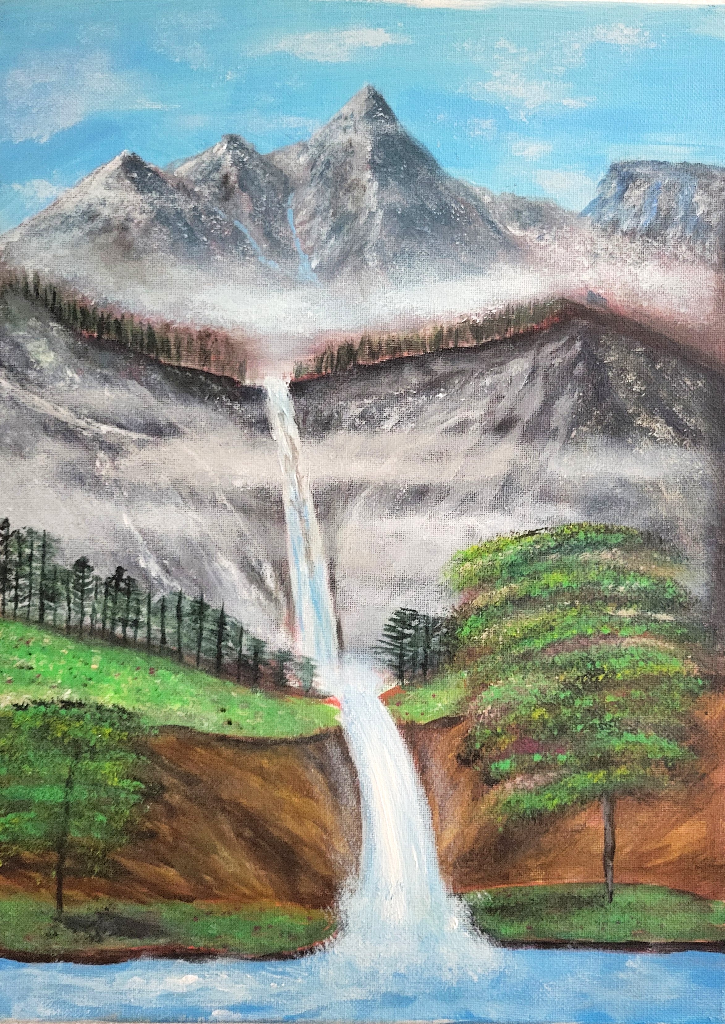 Ce qui descend des sommets